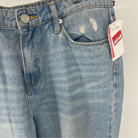NWT BlankNYC the Madison crop high waisted jeans 30 distressed - Picture 3 of 6